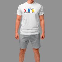 Camiseta Básica Masculina Streetwear Moda De Rua Manga Curta