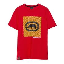 Camiseta Básica Masculina Vermelha K847A - Ecko Camiseta Básica Masculina Vermelha K847A - Ecko