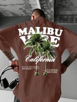 Camiseta Basica Masculino Estampado Malibu Ferias Dia A Dia Camiseta Basica Masculino Estampado Malibu Ferias Dia A Dia