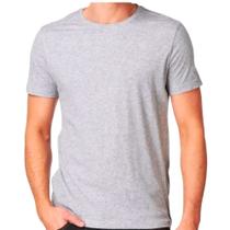 Camiseta Básica Masculino Malha Fria Gola Redonda Manga Curta Dia a Dia