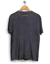 Camiseta Básica Mescla Escuro Regular