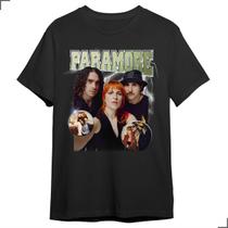 Camiseta Básica Paramore Banda Para Amor Aint Fun Unissex