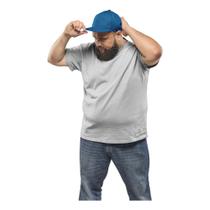 Camiseta Básica Plus Size Tamanho Especial 100% Algodão Lisa