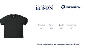 Camiseta Básica Preta Plus Size Masculina Sortida Dockston - Conforto e Estilo