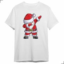 Camiseta Básica Pro Natal Papai Noel Zoeira Estilo Tshirt