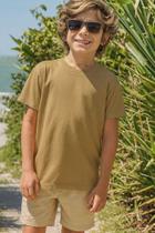 Camiseta Básica Qualidade Menino Cor Lisa Luc.boo 1 A 14 - Camiseta Básica Qualidade Menino Cor Lisa Luc.boo 1 A 14 -
