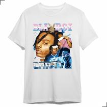 Camiseta Básica Rapper Playboi Tumblr Carti Coelinho Hip Hop - Asulb