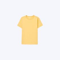 Camiseta Básica Regular Amarela Infantil Hering Kids 5Cmuyrben Amarelo