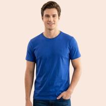 Camiseta Básica Regular Fit Azul Veep Azul GG