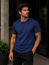 Camiseta Básica Regular Fit Marinho Veep Azul Marinho XG Camiseta Básica Regular Fit Marinho Veep Azul Marinho XG