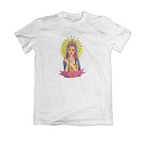 Camiseta Básica Santa Paciência Camiseta Básica Santa Paciência