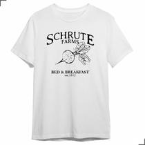 Camiseta Básica Schrute The Farms Office Unissex Serie From