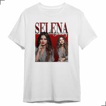 Camiseta Básica Selena Cantora Rare Album Show Vintage Gomez