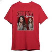 Camiseta Básica Selena Cantora Rare Album Show Vintage Gomez
