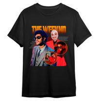 Camiseta Basica The Weekend Cantor Pop Estampa Graphic