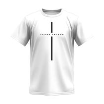 Camiseta Básica Tshirt Cruz Jesus Cristo Gospel 100 Algodão Unissex Camiseta Básica Tshirt Cruz Jesus Cristo Gospel 100 Algodão Unissex