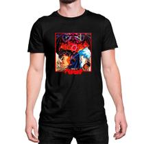 Camiseta Basica Unissex Anime Berserk Poster Coração Devil