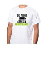 Camiseta Básica Unissex Caminhão 112 113 Estampa Do Agro Pro Estradão Tecido 100% Poliéster