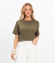 Camiseta Básica Unissex Rovitex Verde Camiseta Básica Unissex Rovitex Verde