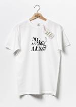 Camiseta Básica Unissex Saudação Pretos Velhos Adorê as Almas em Algodão Premium Candomblé Umbanda