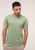 Camiseta Básica Verde Lisa Camiseta Básica Verde Lisa