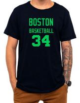 Camiseta Basquete Boston Basketball Número 34 Esportiva