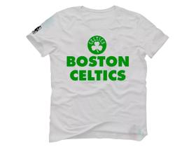 Camiseta Basquete Boston Celticss Bill Russell Irving Rondo