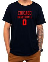 Camiseta Basquete Chicago Basketball Número 0 Esportiva