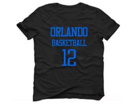 Camiseta Basquete Cidade Orlando Basketball número 12