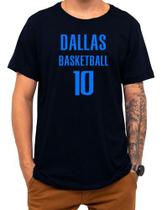 Camiseta Basquete Dallas Basketball Número 10 Esportiva