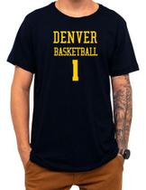 Camiseta Basquete Denver Basketball Número 1 Esportiva