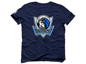 Camiseta Basquete Dirk Nowitzki Logo Dallas Maverickss