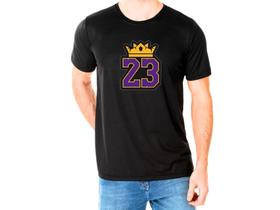 Camiseta Basquete King James 23 Los Angeles LakerNation