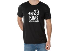 Camiseta Basquete King James 23 Miami Heatt Cavalierss