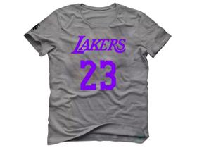 Camiseta Basquete King James Mvp Los Angeles LakerNation