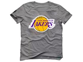 Camiseta Basquete LakerNation King James Mamba Bryant Oneal