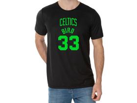 Camiseta Basquete Larry Bird 33 Boston Celticss