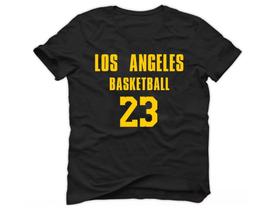 Camiseta Basquete Los Angeles LAL Esportiva Camisa Academia Treino Basketball