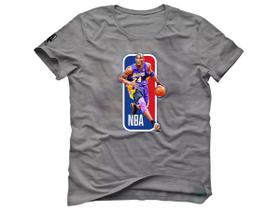 Camiseta Basquete Mamba Bryant Logo Los Angeles LakerNation