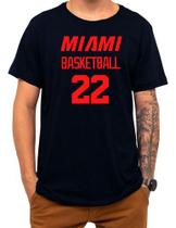 Camiseta Basquete Miami Basketball Número 22 Esportiva Camiseta Basquete Miami Basketball Número 22 Esportiva