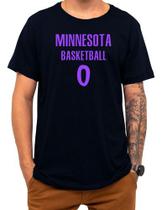 Camiseta Basquete Minnesota Basketball Número 0 Esportiva