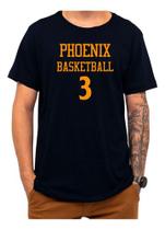 Camiseta Basquete Phoenix Basketball Número 3 Esportiva