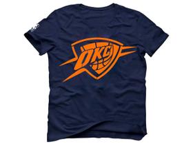 Camiseta Basquete Russell Westbrick Logo Okc Thunder Camiseta Basquete Russell Westbrick Logo Okc Thunder