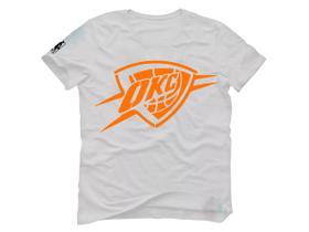 Camiseta Basquete Russell Westbrick Logo Okc Thunder