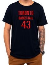 Camiseta Basquete Toronto Basketball Número 43 Esportiva Camiseta Basquete Toronto Basketball Número 43 Esportiva