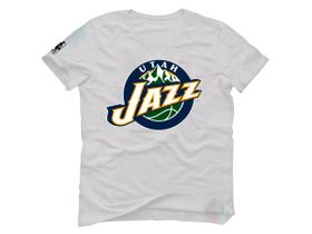 Camiseta Basquete Utah Jazz Donovan Mitchell Rudy Gobert