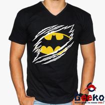 Camiseta Batman 100% Algodão Geeko