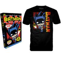 Camiseta batman anime filme dc funko box tees