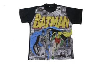 Camiseta Batman E Robin Super Heroi Blusa Adulto Unissex H169 BM Camiseta Batman E Robin Super Heroi Blusa Adulto Unissex H169 BM