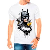 Camiseta Batman Herói Quadrinhos Masculina 01 Camiseta Batman Herói Quadrinhos Masculina 01